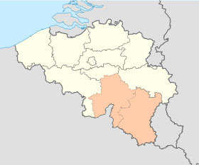 carte province namur et luxembourg